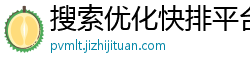 搜索优化快排平台